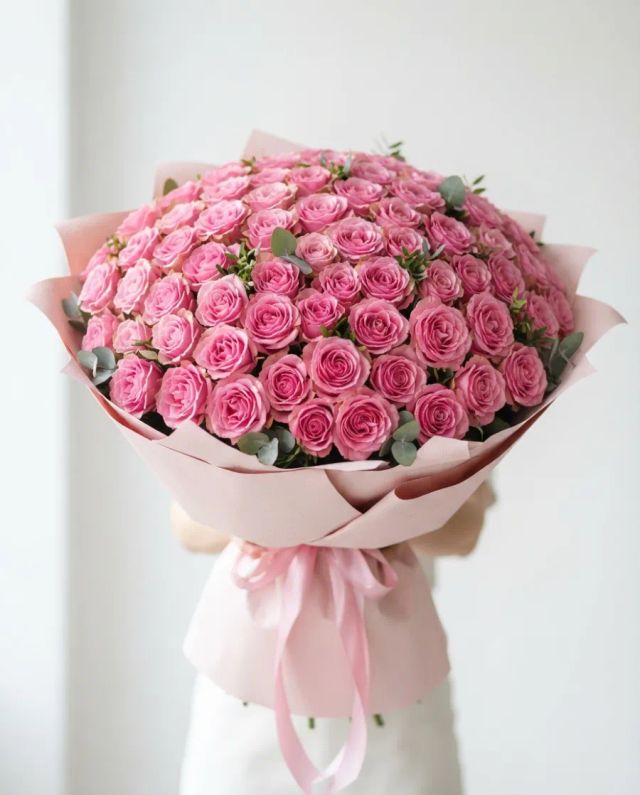 Buquê Carmesim Rosa